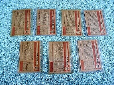 COLLECTION OF 7 BOWMAN VINTAGE 1954 BASEBALL TRADING CARDS EXCELLENT IN SLEEVES Без бренда - фотография #2