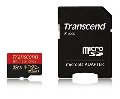 32 GB microSDHC Class 10 UHS-I Memory Card with Adapter 90 MB/S (TS32GUSDHC10U1) Transcend - фотография #3