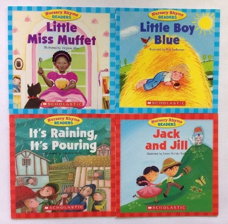 Nursery Rhyme Childrens Books Beginning Readers Lot 12 Scholastic - фотография #8