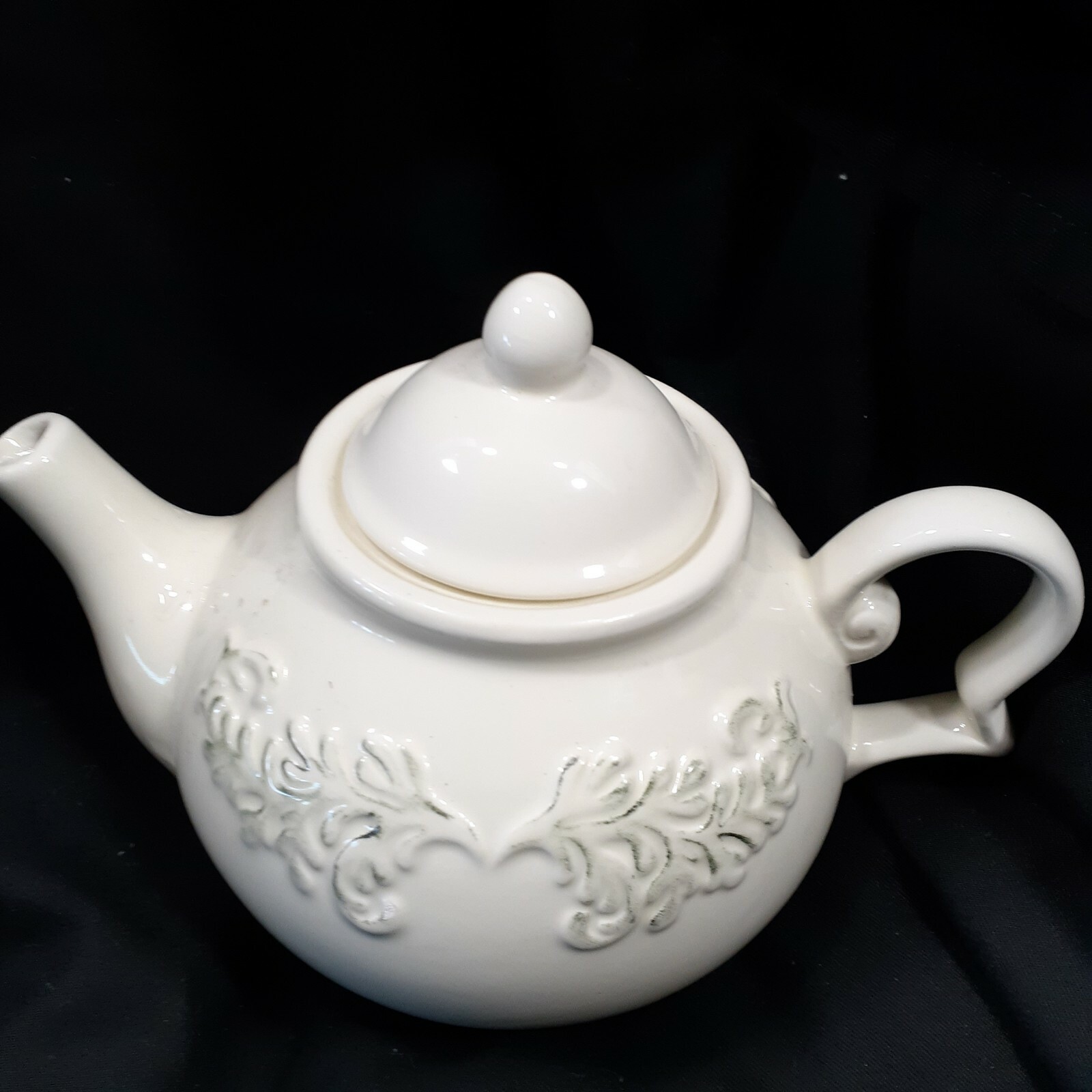 Boyds Microwave Dishwasher Safe Teapot Heart Shape Handle with Lid 5.25x7.25" Boyds n/a