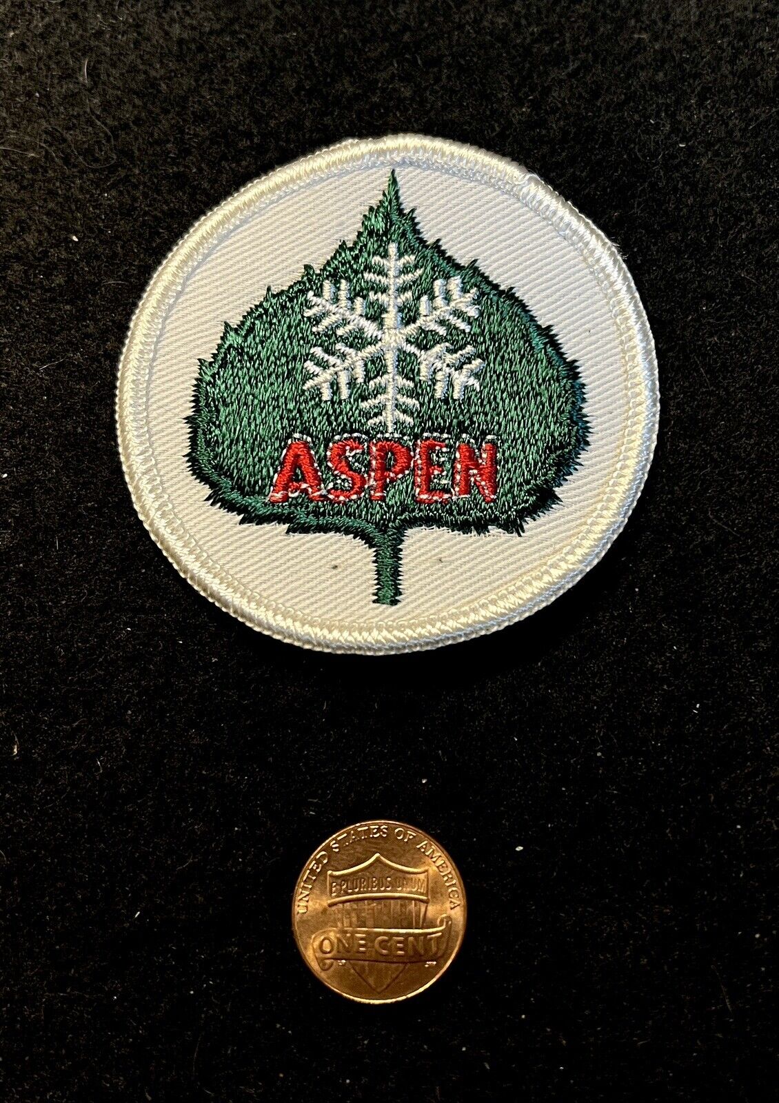 ASPEN Vintage Authentic NOS Ski Patch COLORADO Skiing Resort Souvenir Travel Без бренда - фотография #2