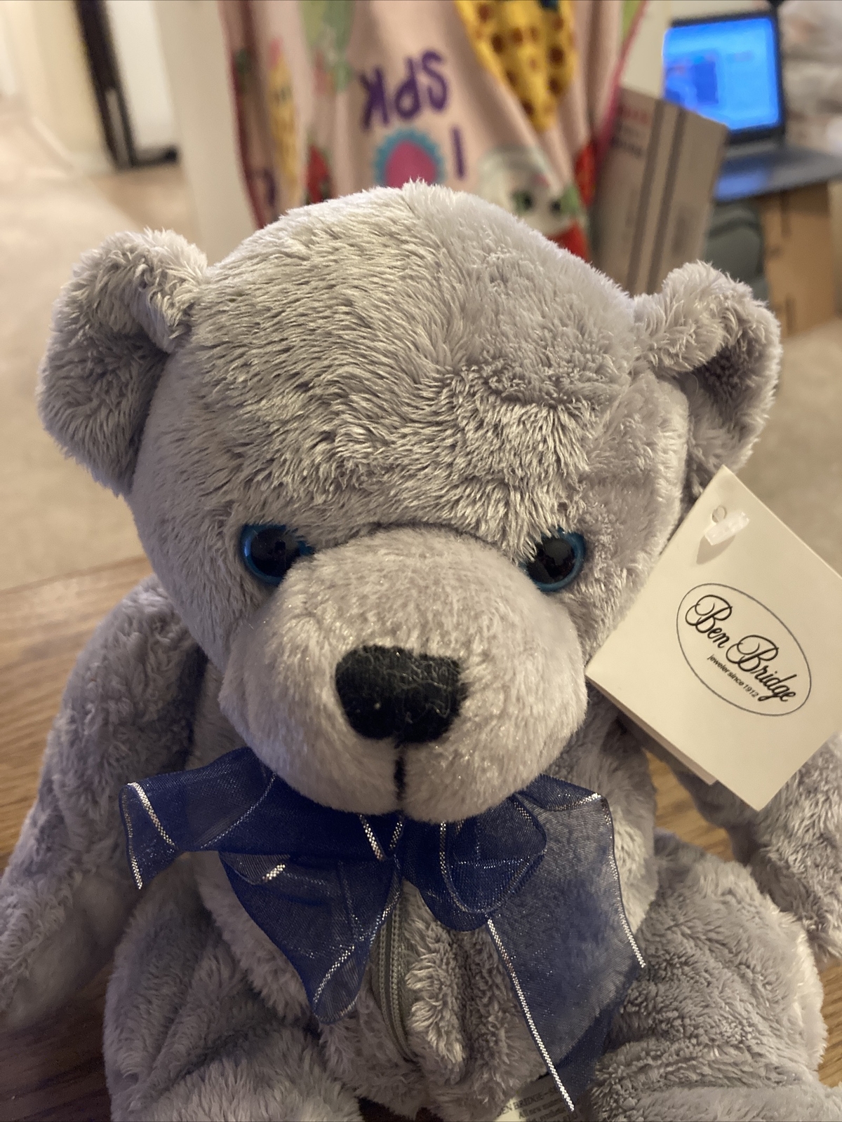 2003 Ben Bridge " Benny" Bear XVII  Jewelry Pouch NWT Ben Bridge - фотография #2