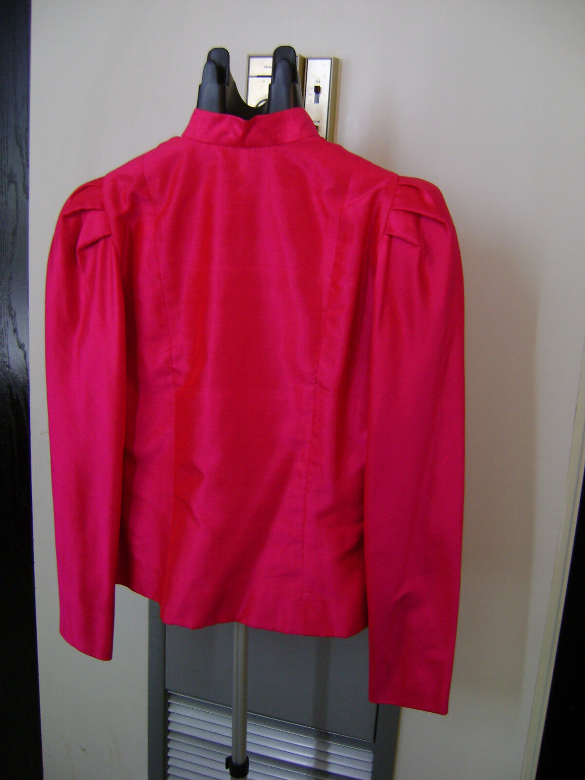 Vintage 80s 3-Piece Thai Silk Dress / Sarong Skirt Top-Jacket Set - Size S  Unbranded - фотография #3