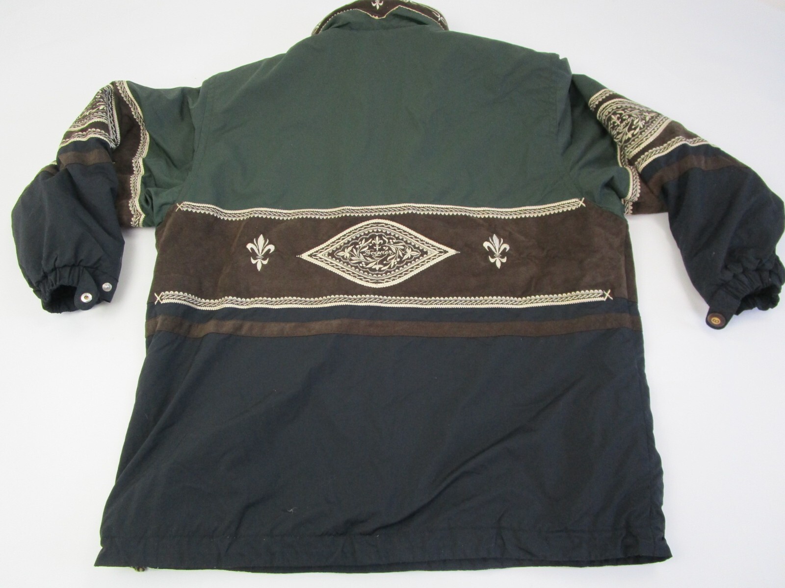 Bogner Womens Snowboarding Ski Jacket Embroidered Suede Coat Made in USA Large Bogner - фотография #19