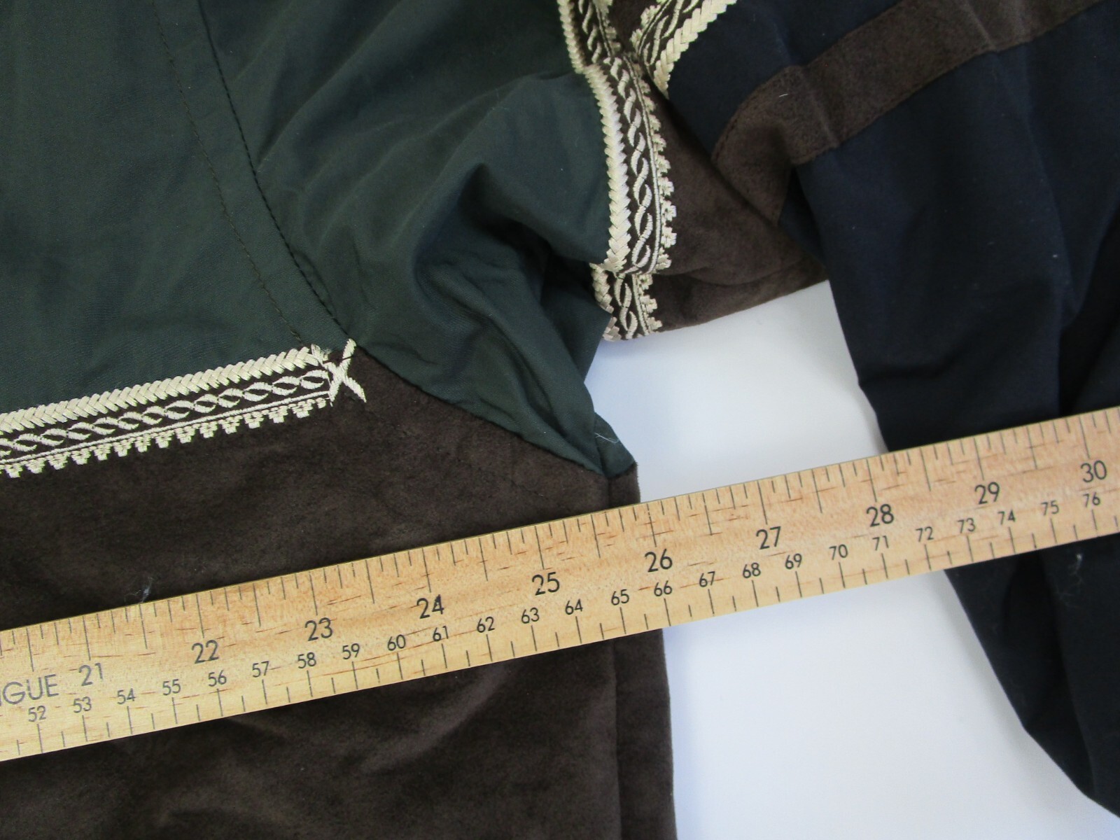 Bogner Womens Snowboarding Ski Jacket Embroidered Suede Coat Made in USA Large Bogner - фотография #21