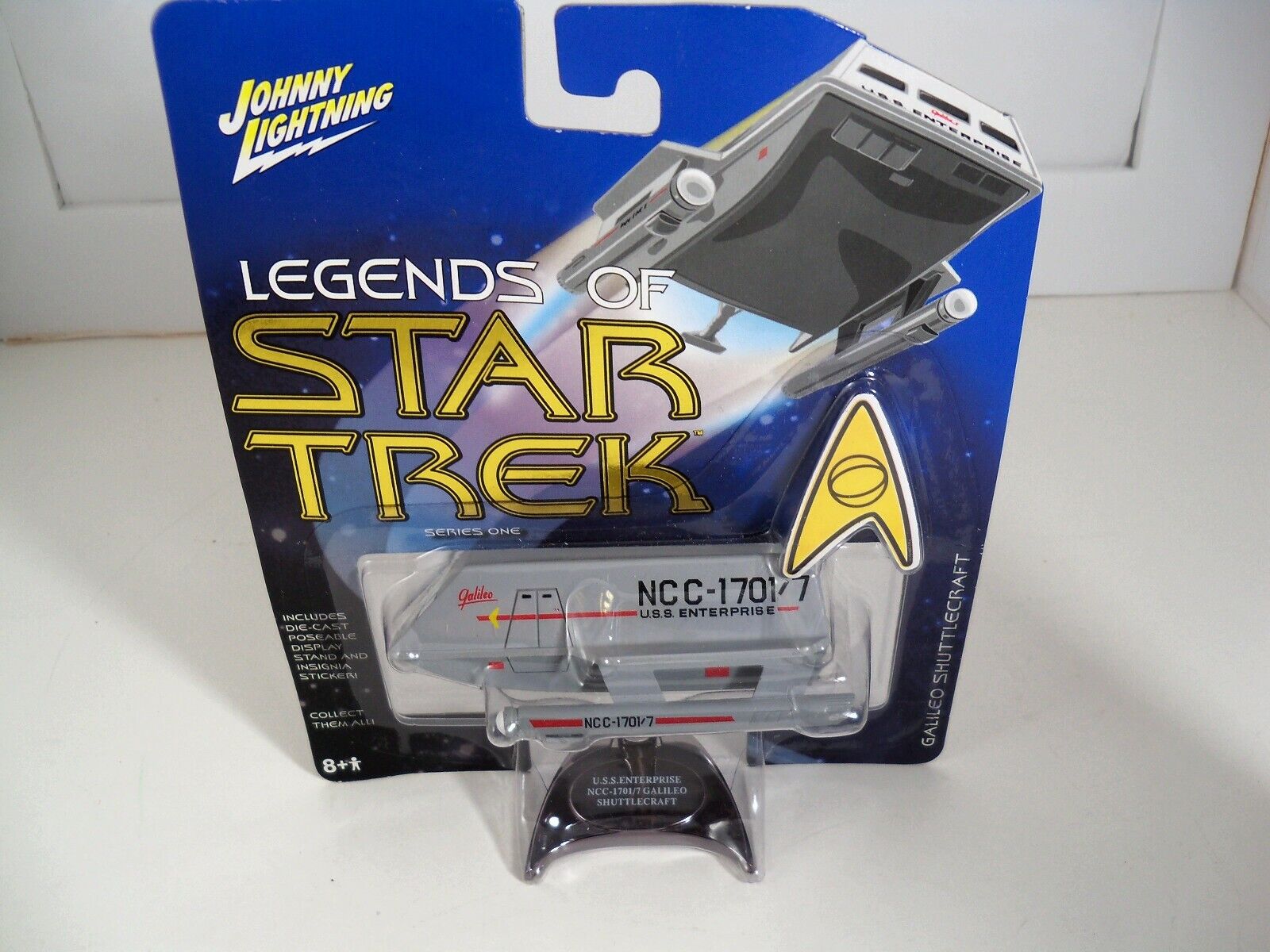 Johnny Lightning Legends of Star Trek Series 1 Lot Set of 3 Ships NEW Johnny Lightning - фотография #5
