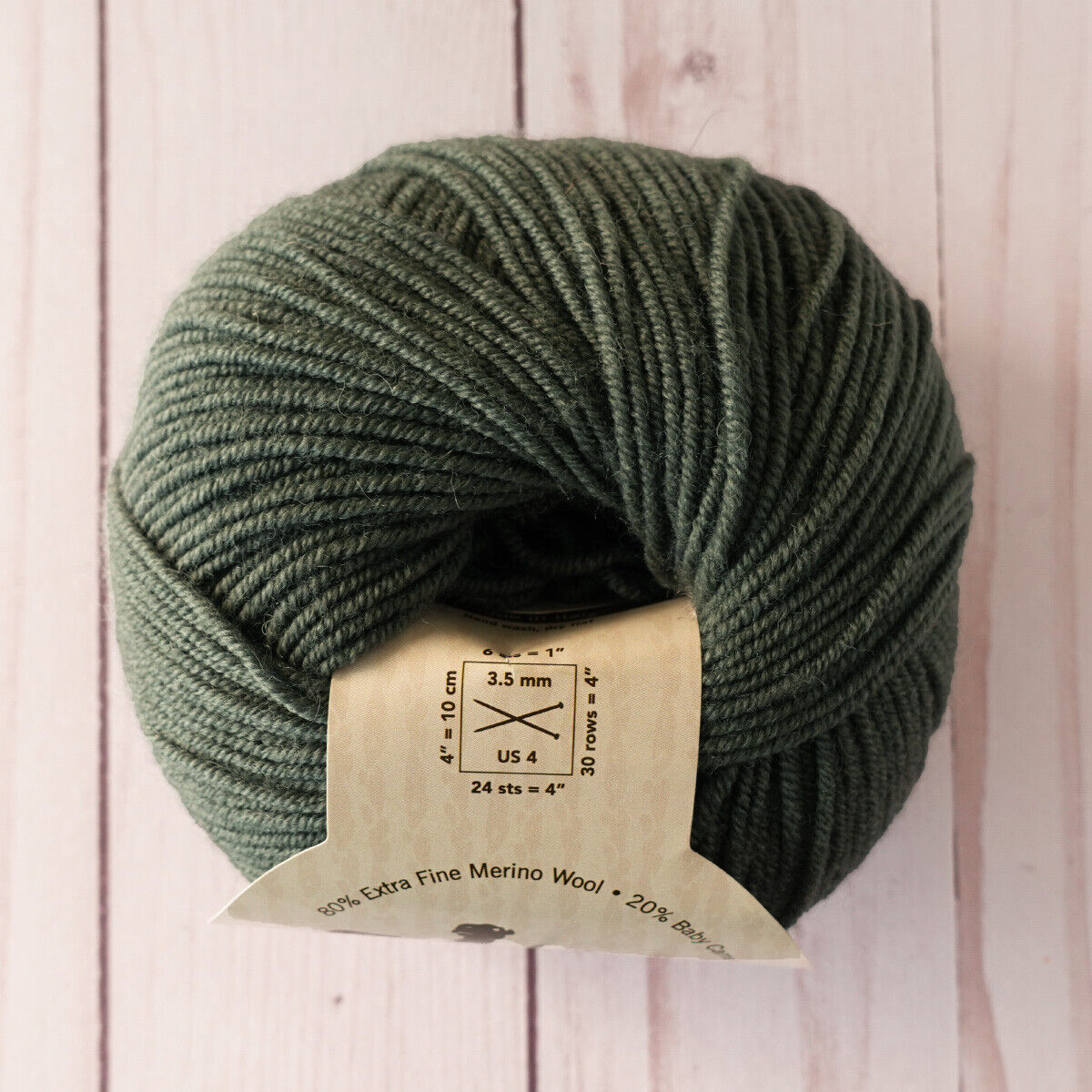 Plymouth Cammello Merino ~Lot of 5~#25 Green Grey~Baby Camel~Soft & Luxe Plymouth - фотография #4