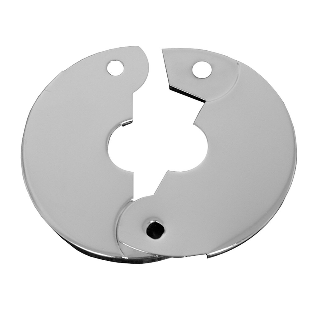 Pack 12, Chrome Plated 1" (1-1/8" OD) CTS Floor and Ceiling Plate Light Gauge ,P Jones Stephens F01100