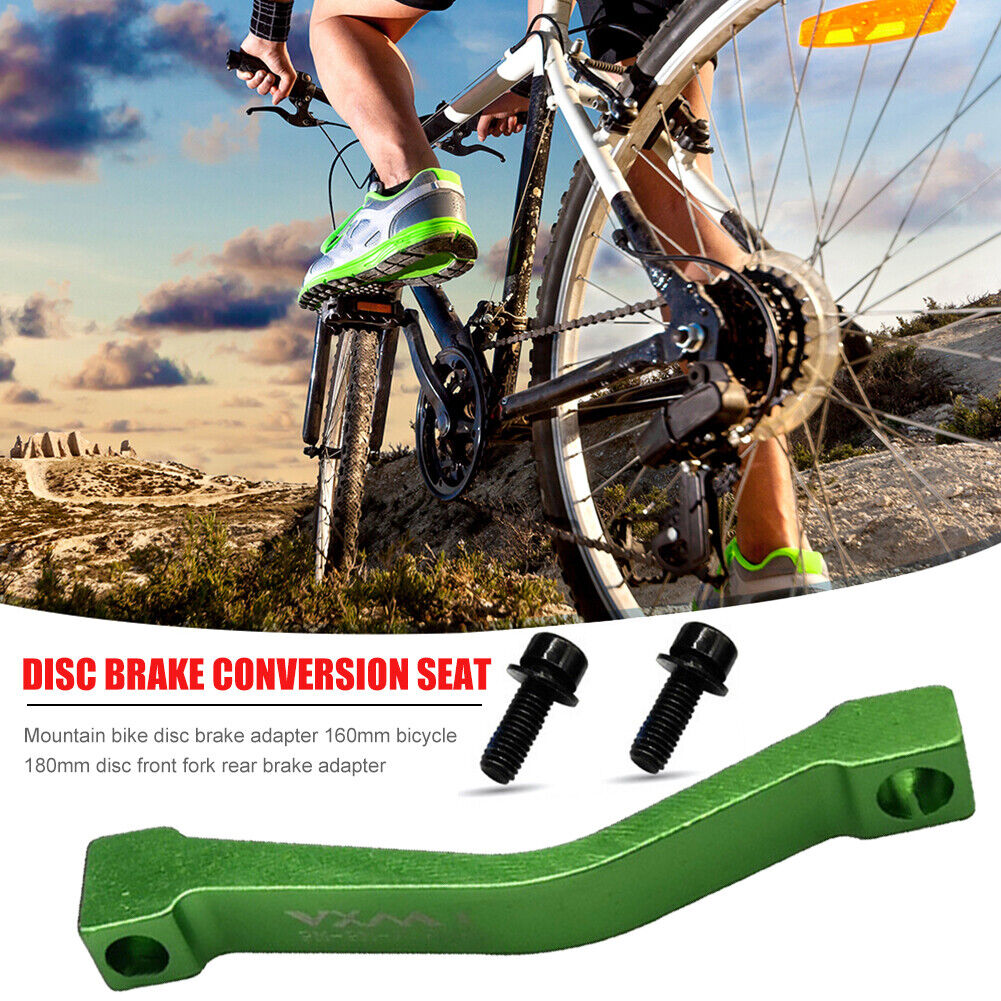 Mountain Bike Disc Brake Adapter 180mm MTB Bicycle Front Fork Rotor Adapters Unbranded Does Not Apply - фотография #7