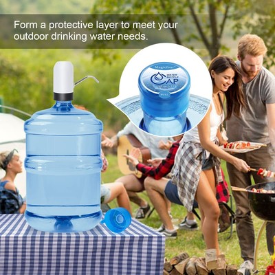 Magicfour 5 Pack Gallon Water Bottle Caps Water Bottle Caps 55mm Non-Spill Re Magicfour - фотография #6