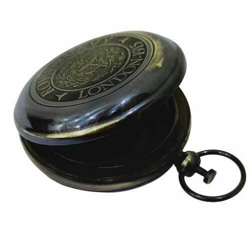 Nautical Pocket Compass Set Of 20 Pcs Vintage Brass Push Button Compass Без бренда - фотография #3