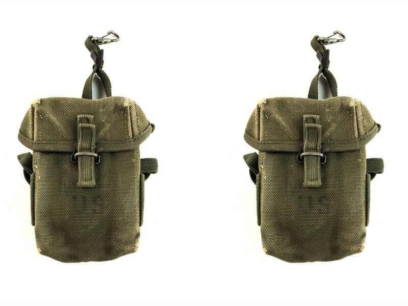 2 Military M56 Mag Pouches Small Arms Ammunition Pouch M1956 2nd Pattern ALICE Без бренда