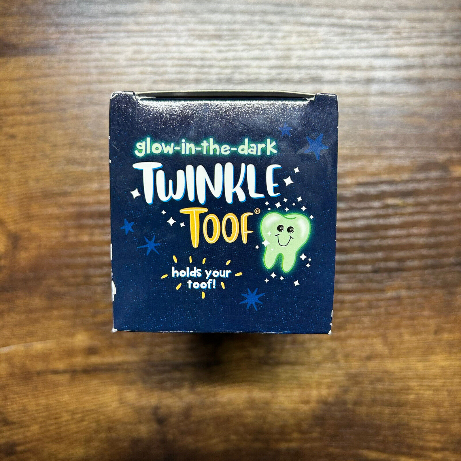 Twinkle Toof Glowing  Glow in the Dark Tooth Box Tooth Fairy Helper  New Toysmith Tooth - фотография #5