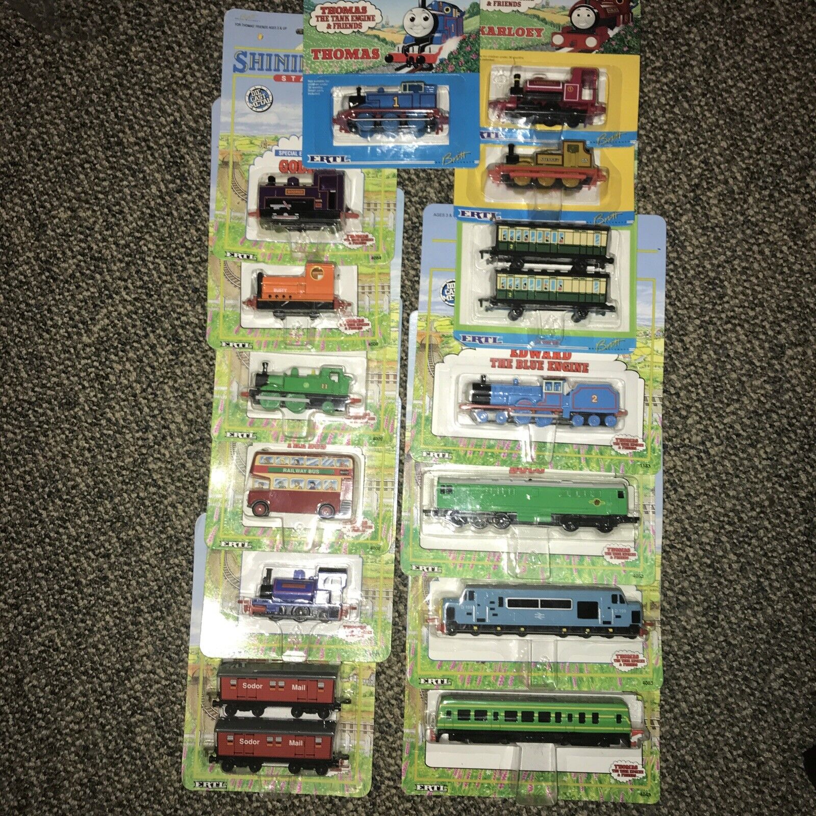 1992/1997 Thomas The Train Engine & Shining Time (14 in 1 lot) GREAT PRICE! THE ERTL COMPANY, INC. Various