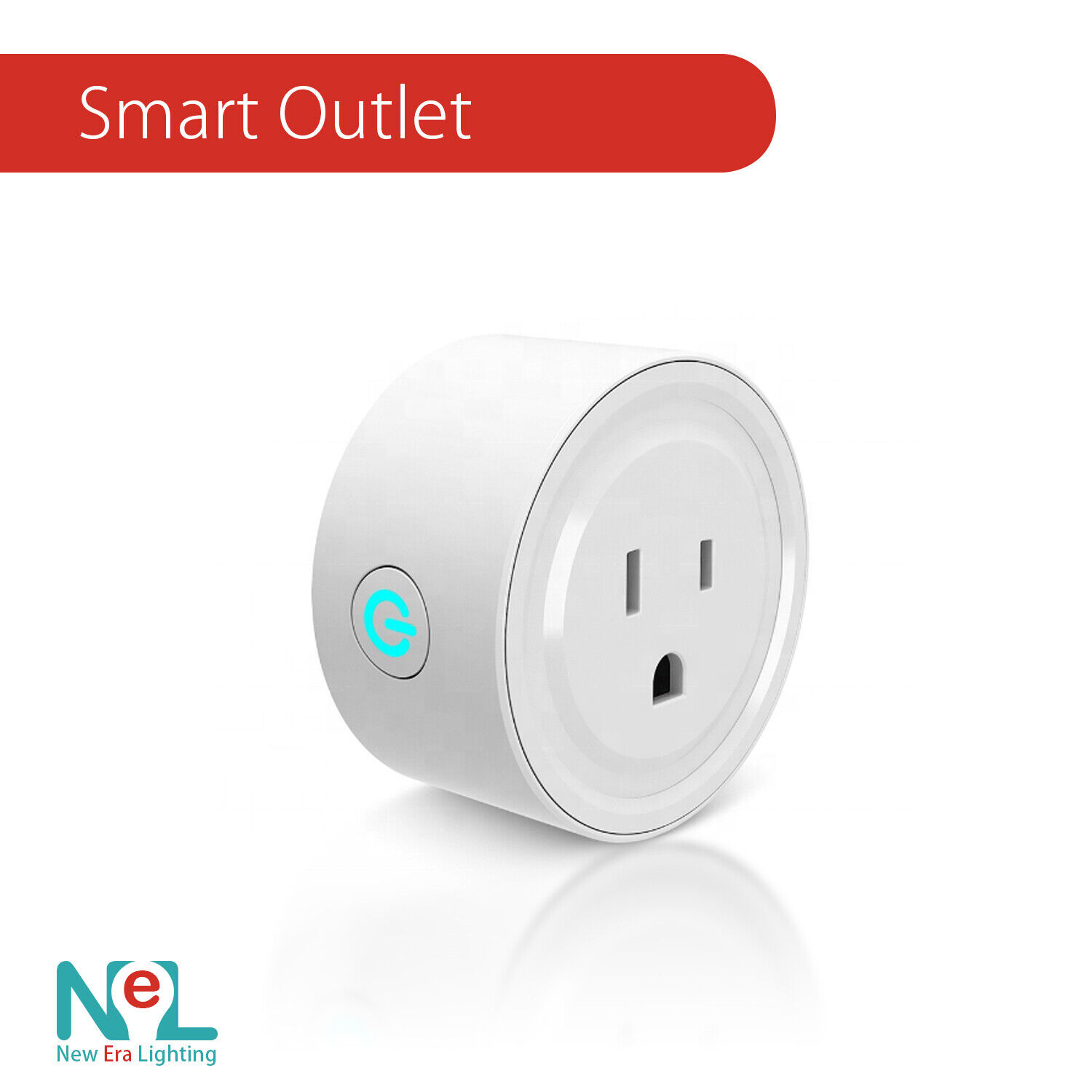NEW ERA Smart  mini WiFi Plug outlet works with Google Home Echo Alexa Remote New Era Lighting Does Not Apply