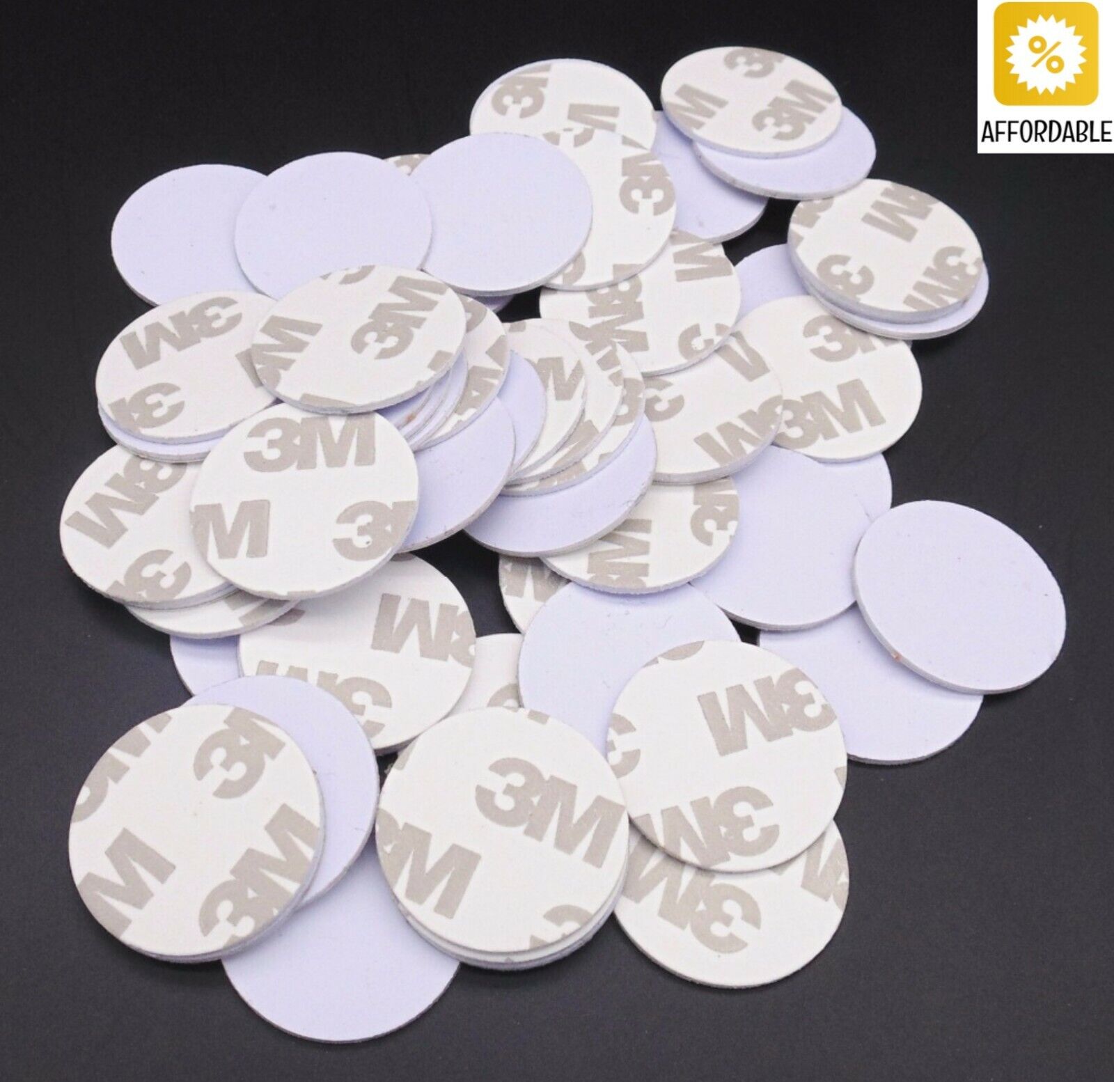 Stickers Coins 25mm Smart Tags Read-Only Access Control Cards TK4100(EM4100) Stickers Coins China stickerscoins001