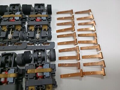 TYCO TCR CHASSIS WIDE LOT OF 10 COMPLETE GREY /10 sets shoes! BRAND NEW. SALE! TYCO tyco TCR - фотография #3