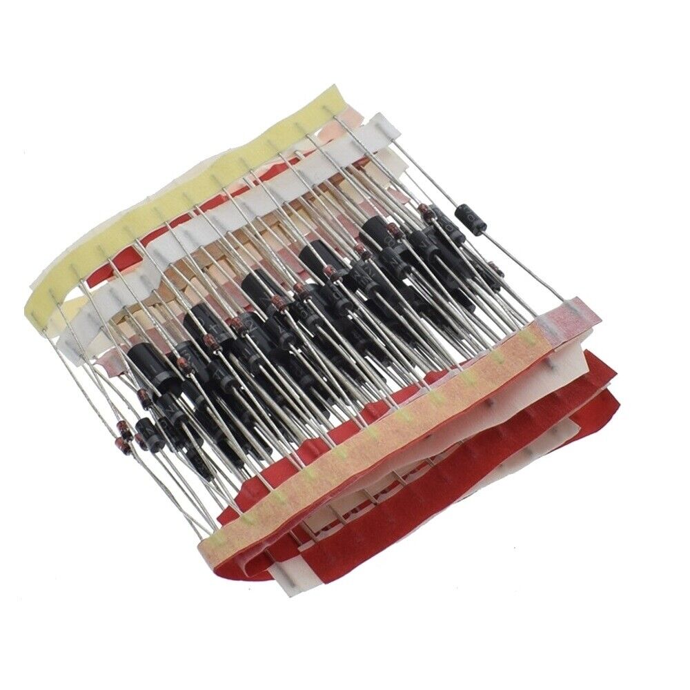100pcs/lot Fast Switching Schottky Diode Rectifier Diode Kit Set 8 Type Pack Unbranded Does Not Apply - фотография #4