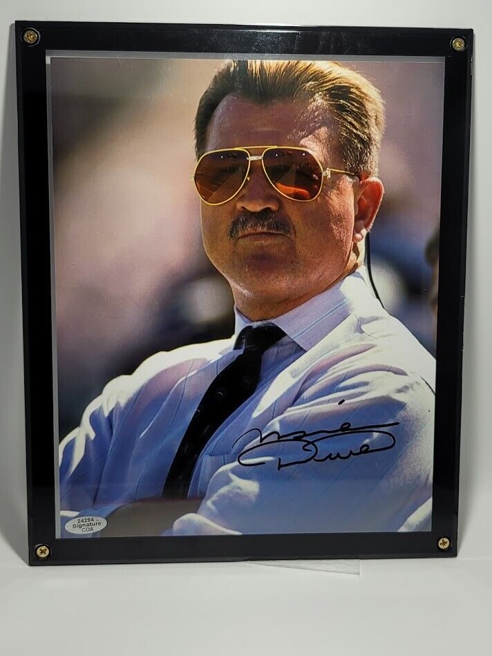 Mike Ditka  Iron Mike  SIGNED Chicago Bears  8x10 PHOTO Autograph COA Без бренда