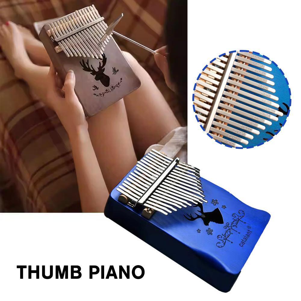 Kalimba 17 Keys High Quality Handguard Wood Finger Piano Sanza Musical Box Does not apply - фотография #2