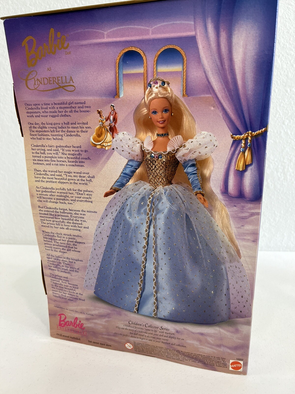 1999 Walt Disney 50th Anniversary Cinderella Barbie Doll Collector NEW NIB Disney - фотография #5