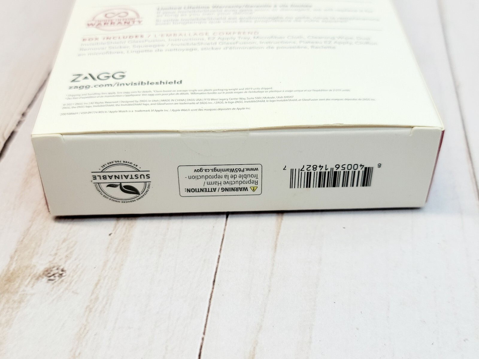 ZAGG InvisibleShield GlassFusion Screen for Apple Watch Series 7 (45mm) - Clear zagg 200108669 - фотография #9