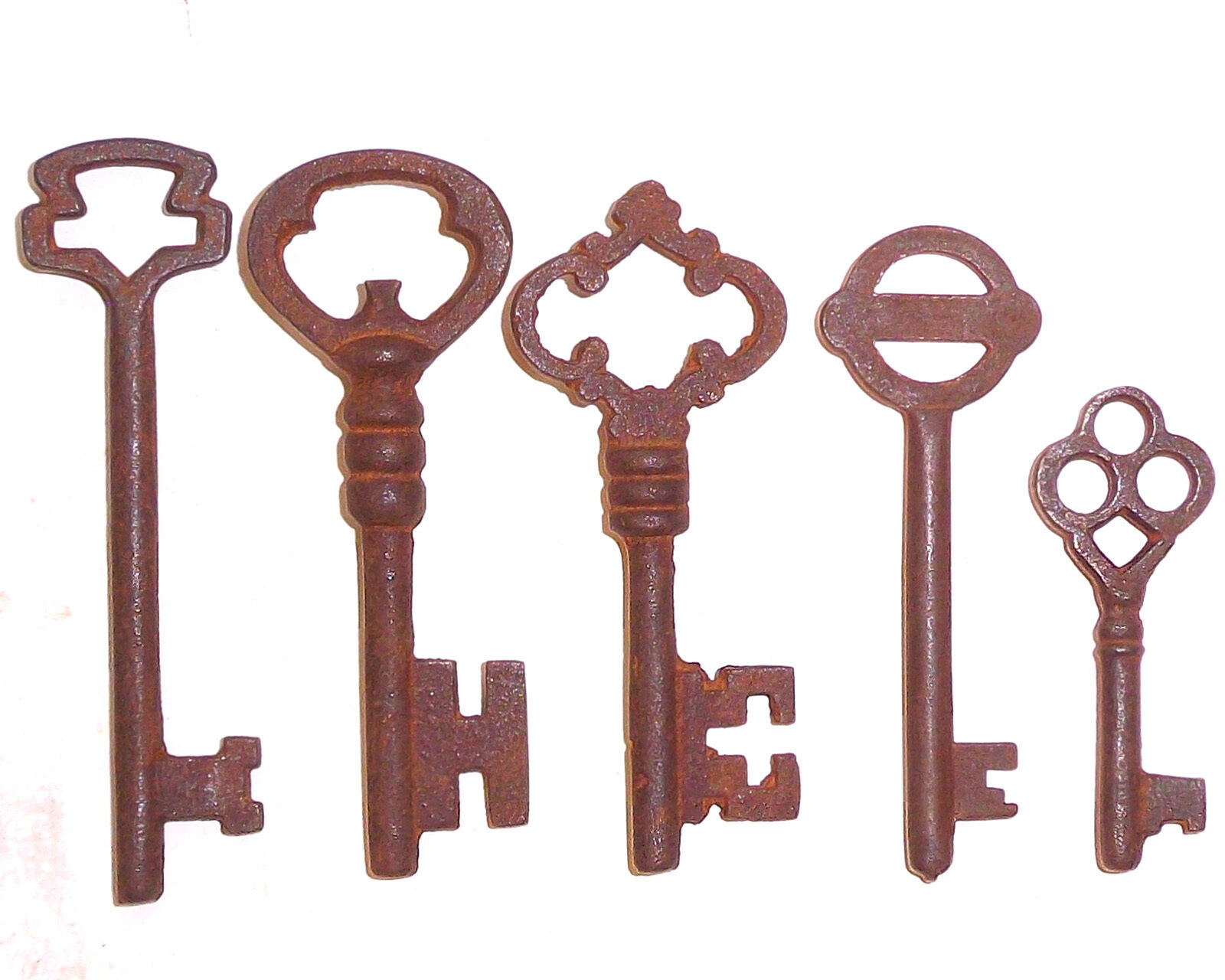 Antique Iron Skeleton Keys Lot of 25 Steampunk Без бренда - фотография #2