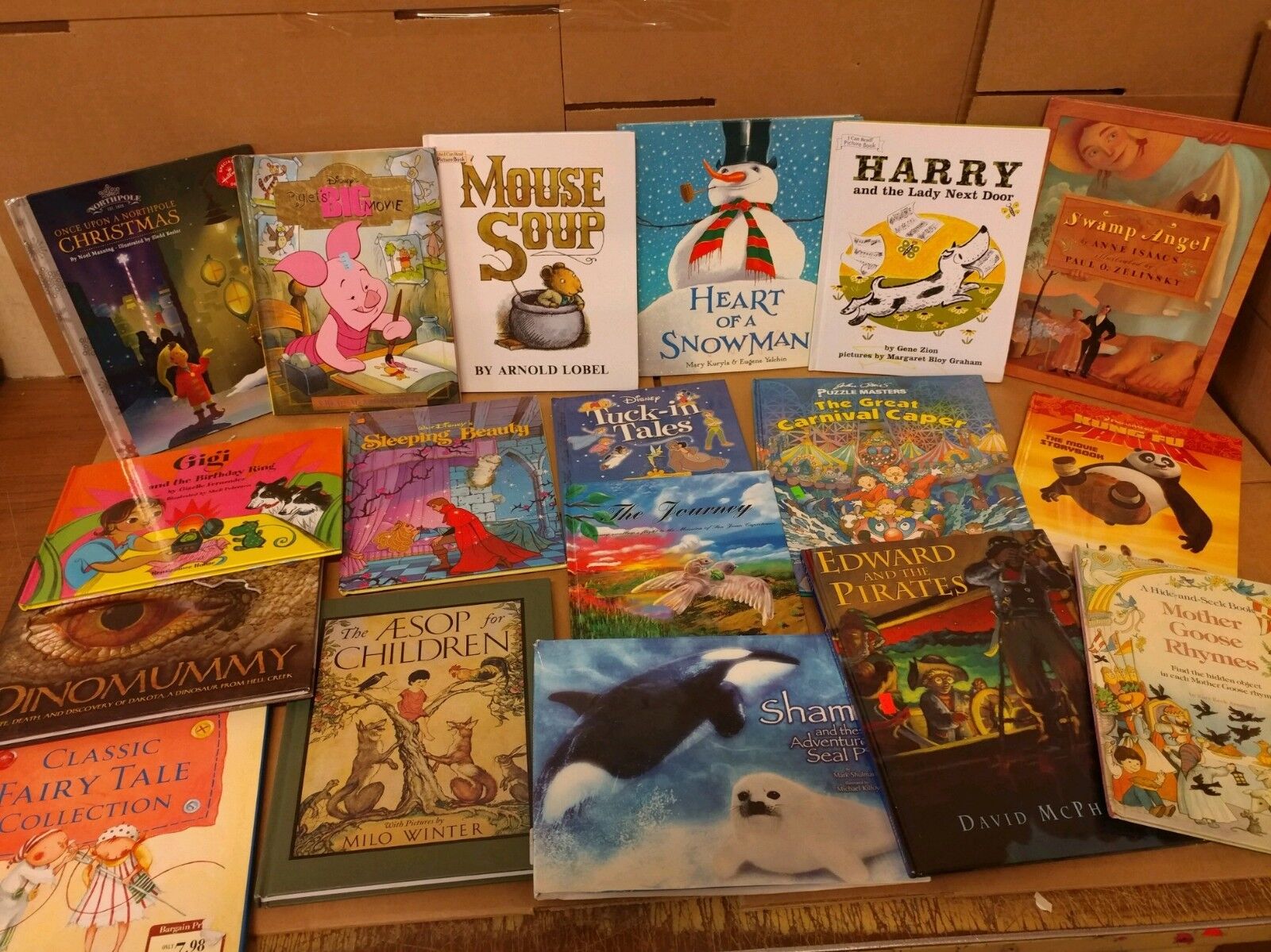 Lot of 20 ALL HARDCOVER Children Reading Books Bedtime-Story Time-RANDOM Kid MIX Без бренда - фотография #7