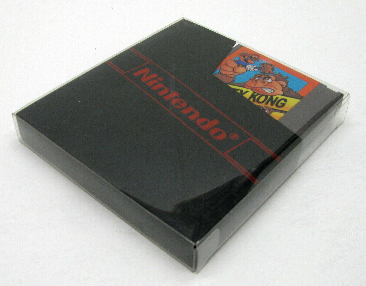 10x NINTENDO NES GAME CARTRIDGE - CLEAR PROTECTIVE BOX PROTECTOR SLEEVE CASE Dr. Retro Does Not Apply - фотография #7