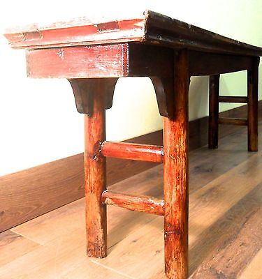 Antique Chinese Ming Bench (3273), Cypress Wood, Circa 1800-1849 Без бренда - фотография #10