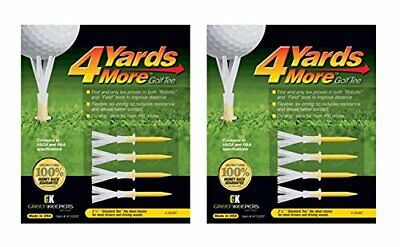 4 Yards More Golf Tee 4-pack Standard 2 3/4" (2 Count) Greenkeepers 4Y10237