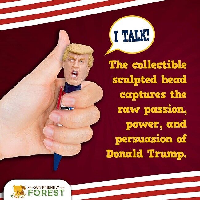 Donald Trump Talking Pen 8 Different Sayings In Trump's Real Voice FREE SHIPPING Без бренда - фотография #4