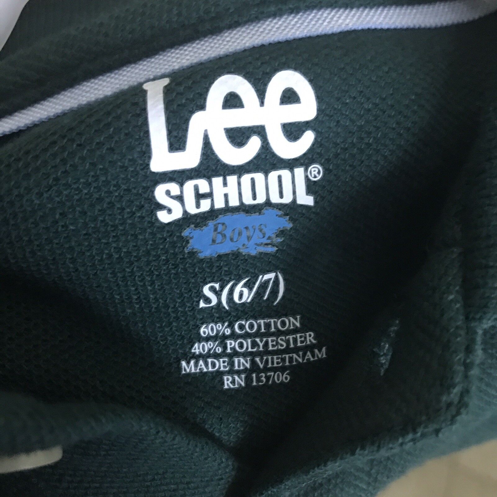Lee Boys & Girls  Uniform Shirt Short Sleeve Pique Polo School Lee - фотография #8