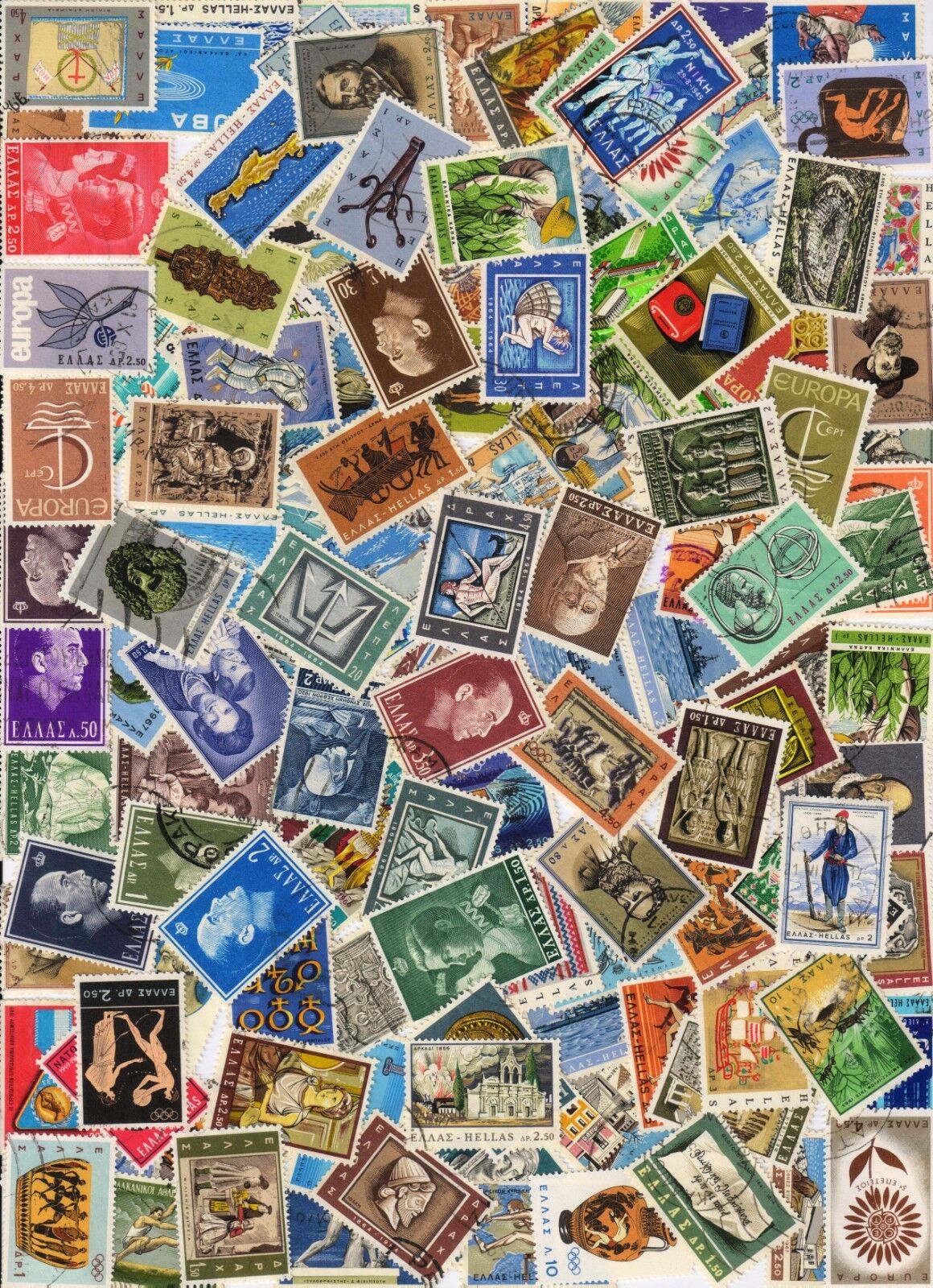 1000s ALL DIFFERENT OLD WORLD Stamps Collection Off Paper in Lot Packs of 150+ Authentic Postage Stamps (inc. non-UPU)U) - фотография #11