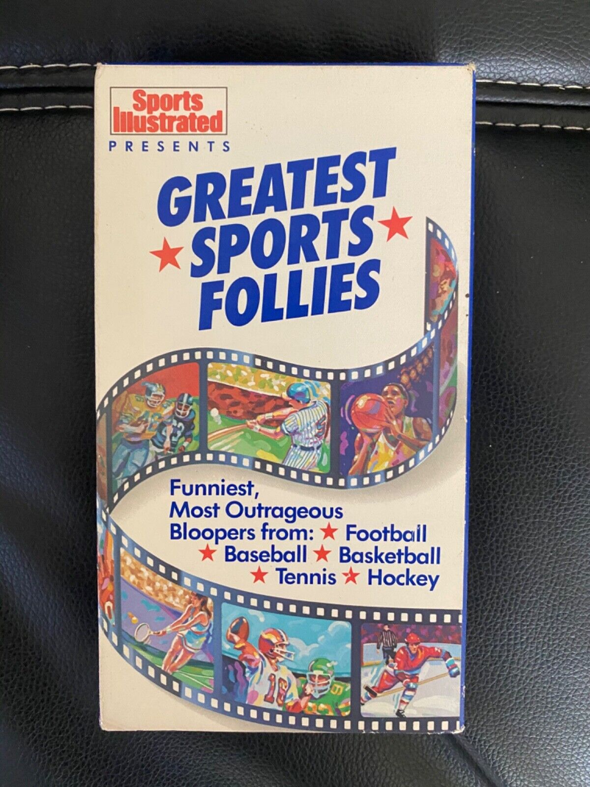 Lot of 3 Vintage Sports VHS Tapes Sports Illustrated, Greatest Follies Sports Illustrated - фотография #4