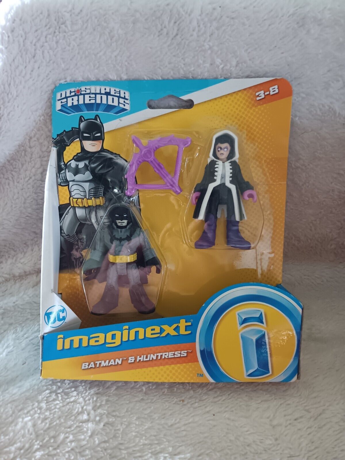 DC Super Friends Imaginext BATMAN & HUNTRESS Toy Figures Age 3-8 NEW Imaginext