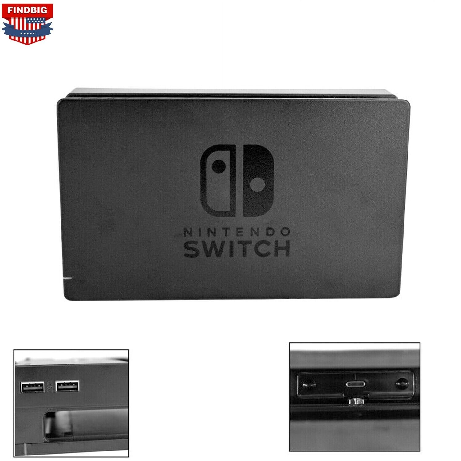 NEW Nintendo Switch Charging Base Station Console Screen TV Dock Station US findbig HAC-007