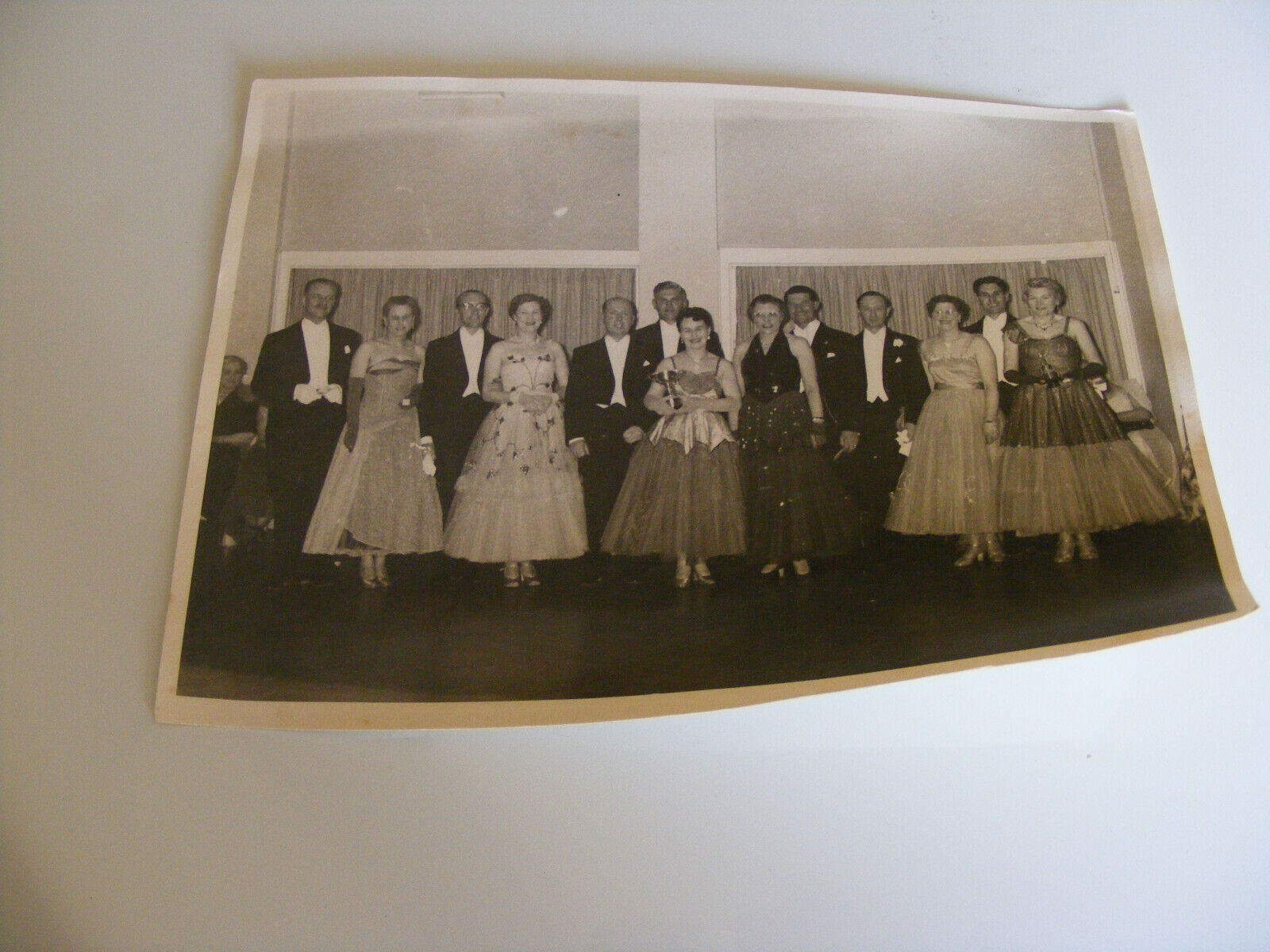 1954 Original Photographs Of  Ballroom Dancing  At  Filey  & Cambridge Guildhall Без бренда - фотография #10