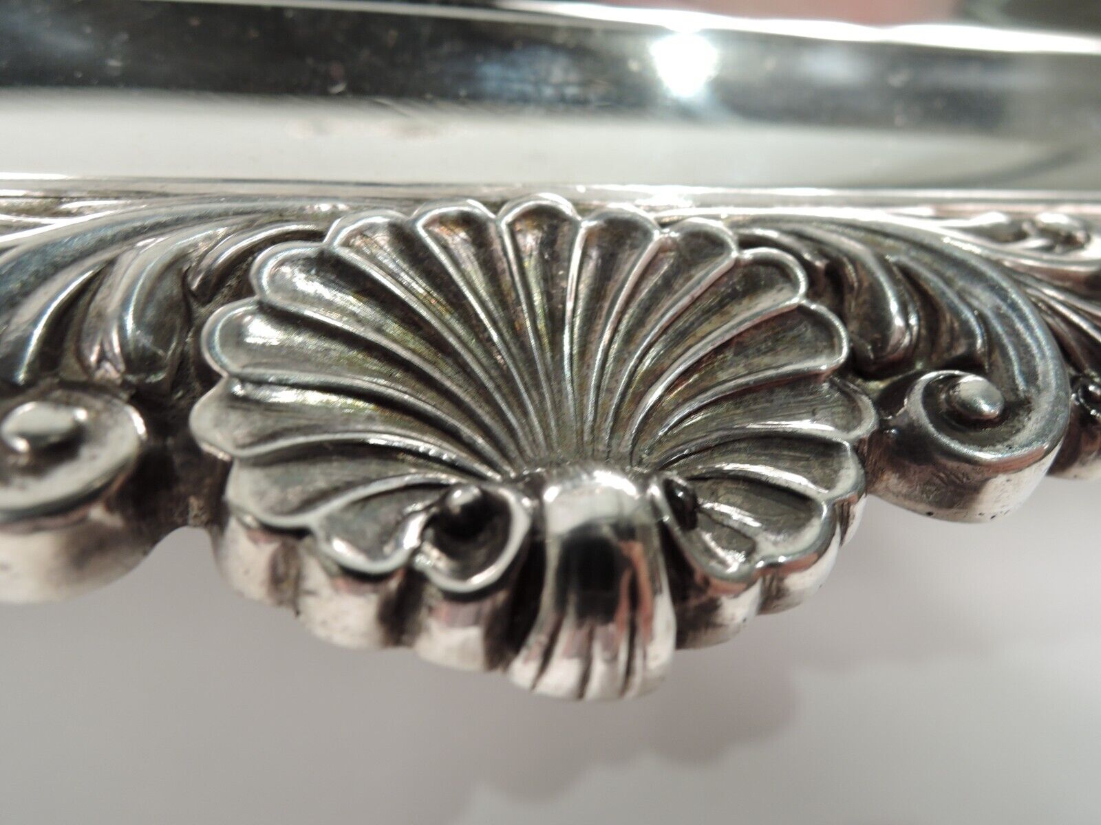 Edwardian Serving Dishes Antique Georgian Covered Bowls English Sterling Silver  Round - фотография #7