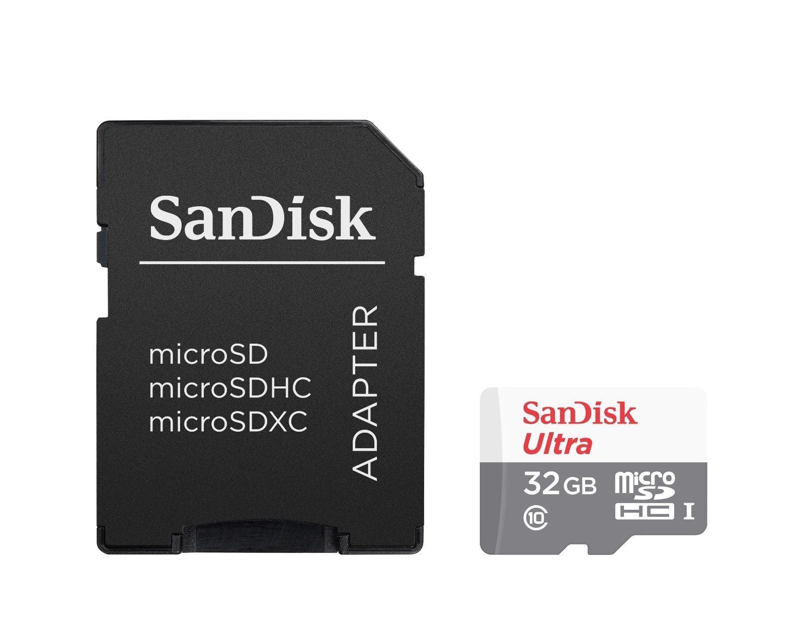 SanDisk 32GB 32G Ultra Micro SD Class 10 TF Flash SDHC Memory Card mobile Drone SanDisk SDSQUNB032GGN3MA - фотография #3