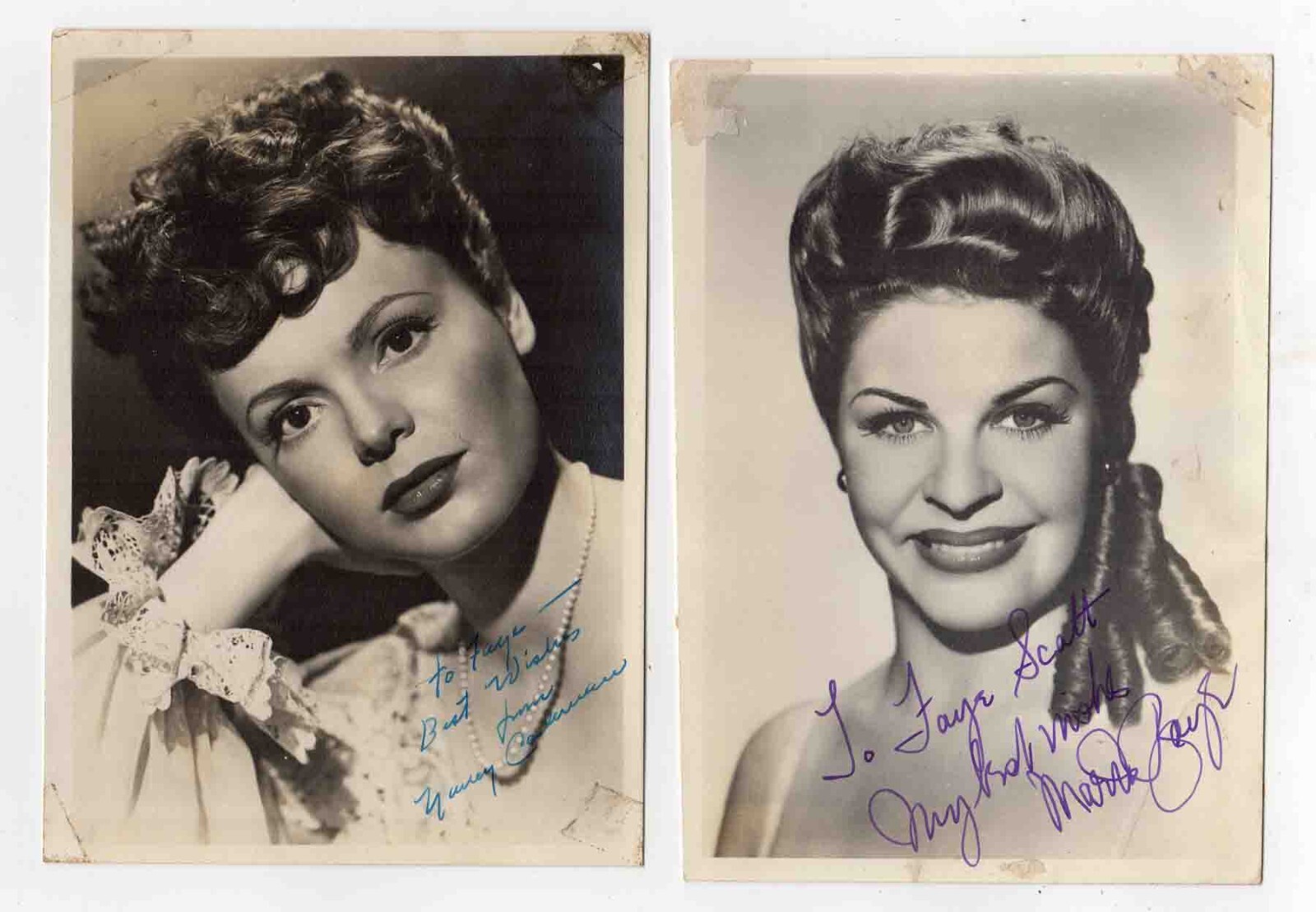 SIGNED PHOTOS, G. FORD, R. STACK, S. WINTERS, M. RAYE,  M. JONES, N. COLEMAN LOT Без бренда - фотография #2