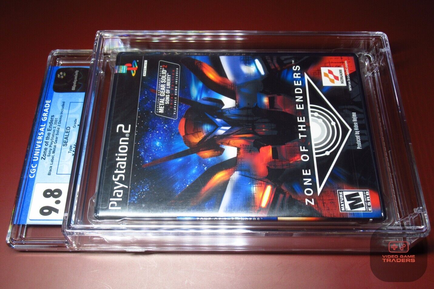 CGC Graded 9.8 A+ - Zone of the Enders (PlayStation 2, PS2 2001) NEW! - RARE! Без бренда