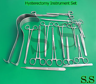 Hysterectomy Surgical Instrument Set DS-673 S.S Does Not Apply