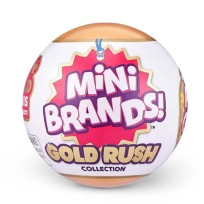 Mini Brands Gold Rush Limited Edition Mystery Capsule Real Mini Brands Collectib None
