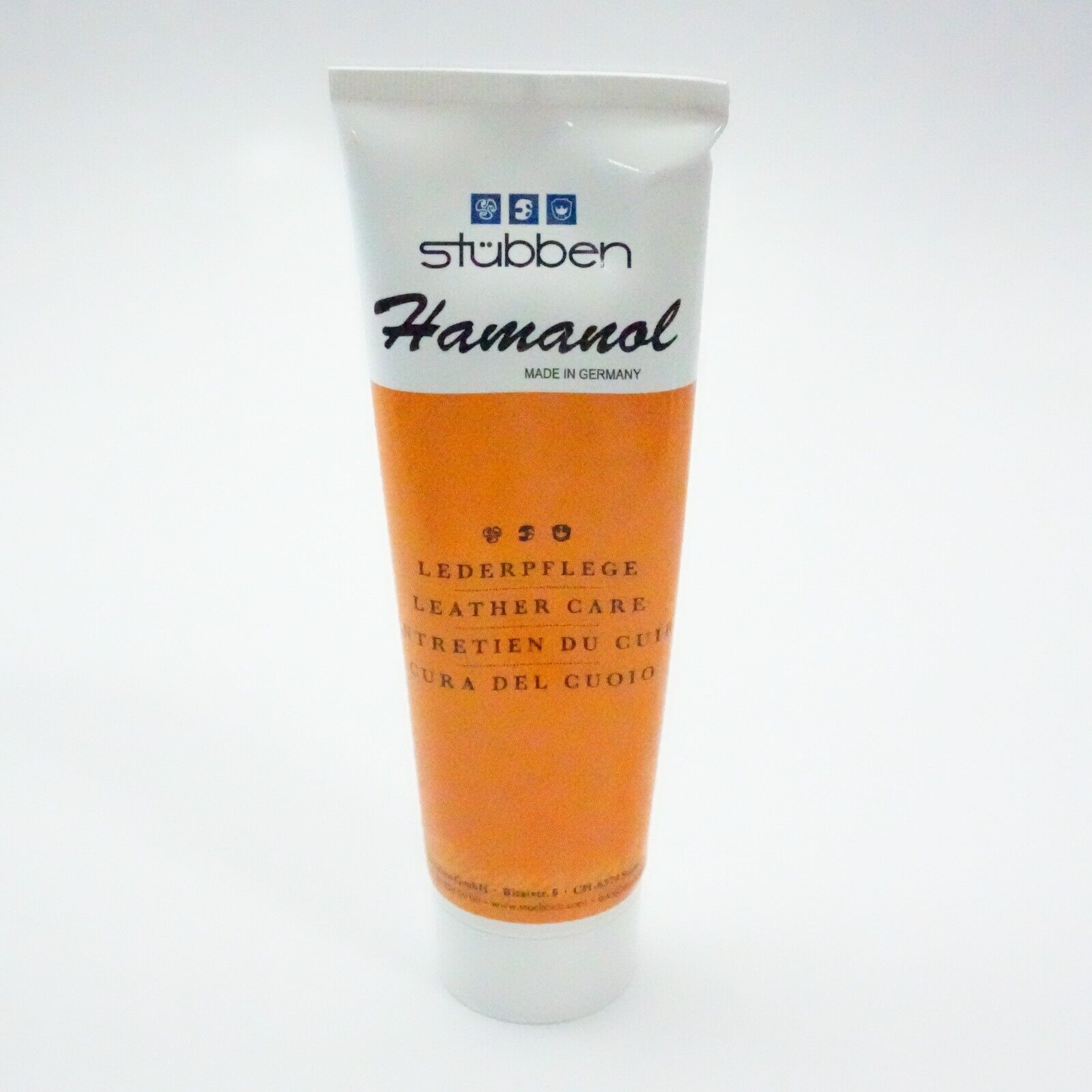 Stubben Hamanol Leather Care Tube 250g - Leather Cream & Cleaner Dressing Stubben Does Not Apply