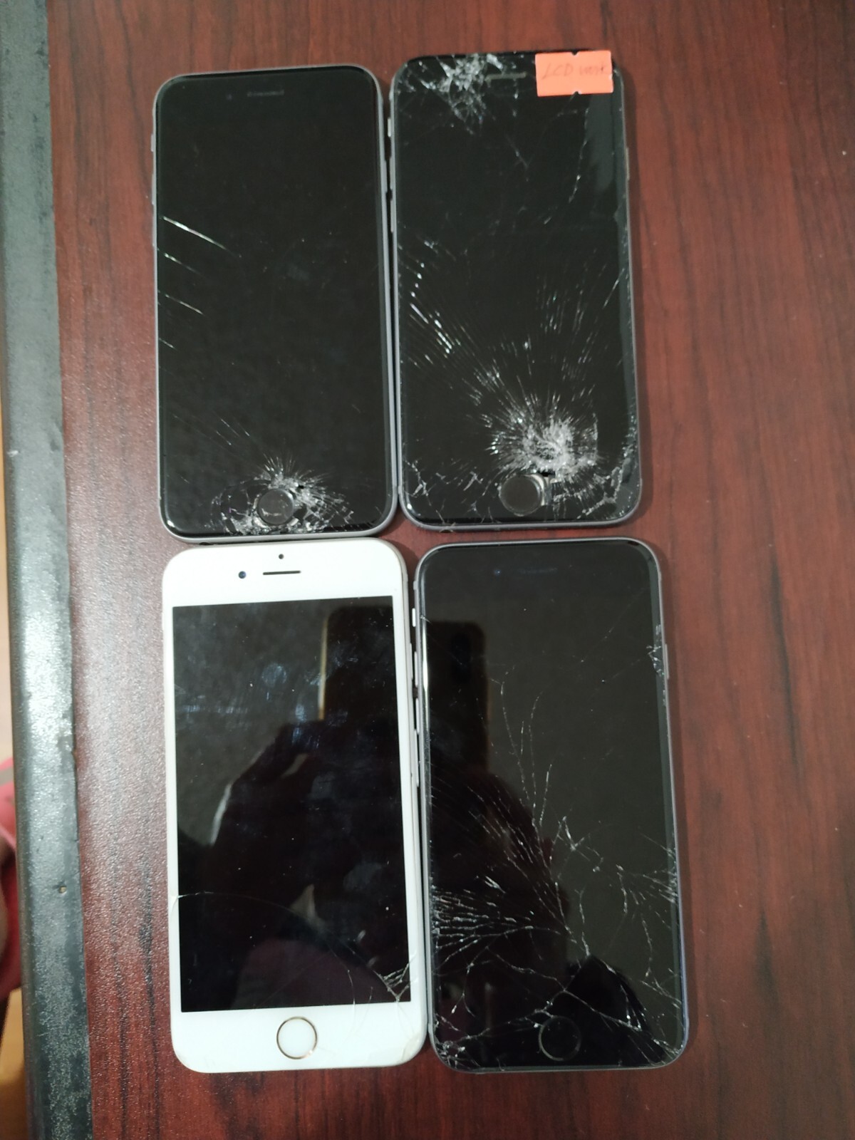 Lot of 4 Apple iPhone 6S 32GB ( Verizon/ T-Mobile  ) Silver for parts Apple Apple iPhone 6s - фотография #14