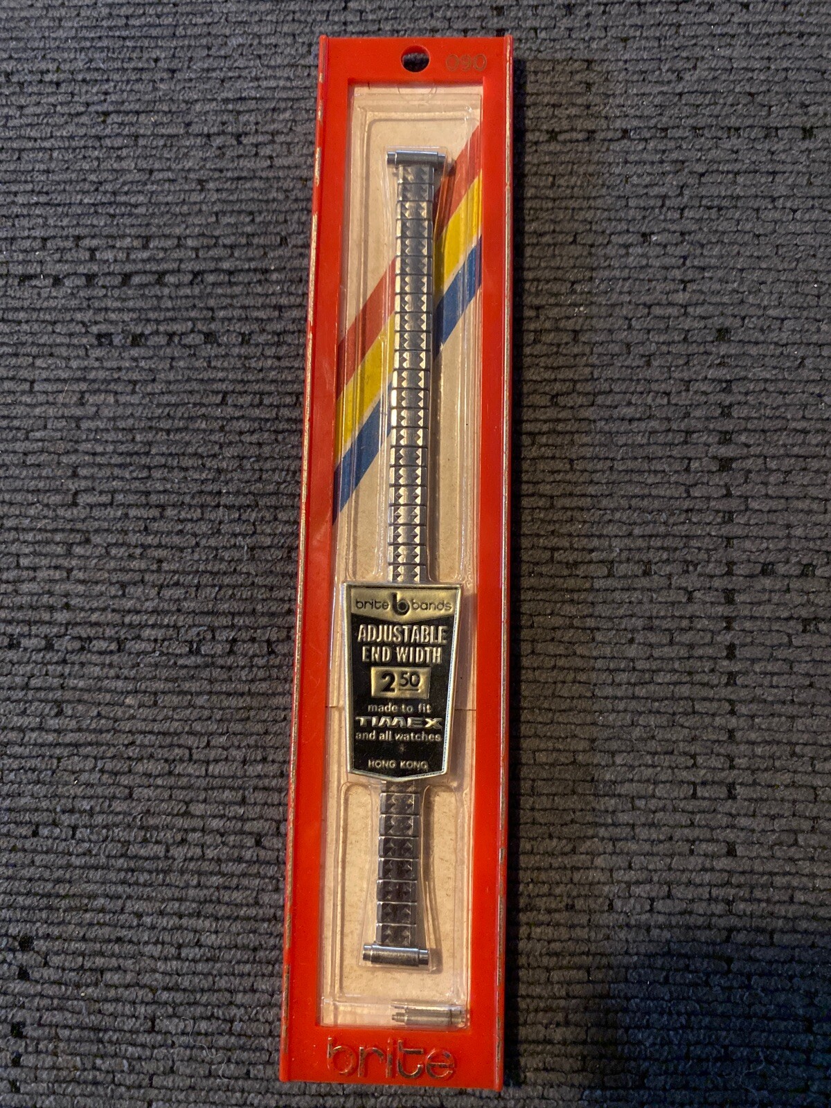 Brite Bands New Vintage Adjustable End Width Number 090 Unbranded