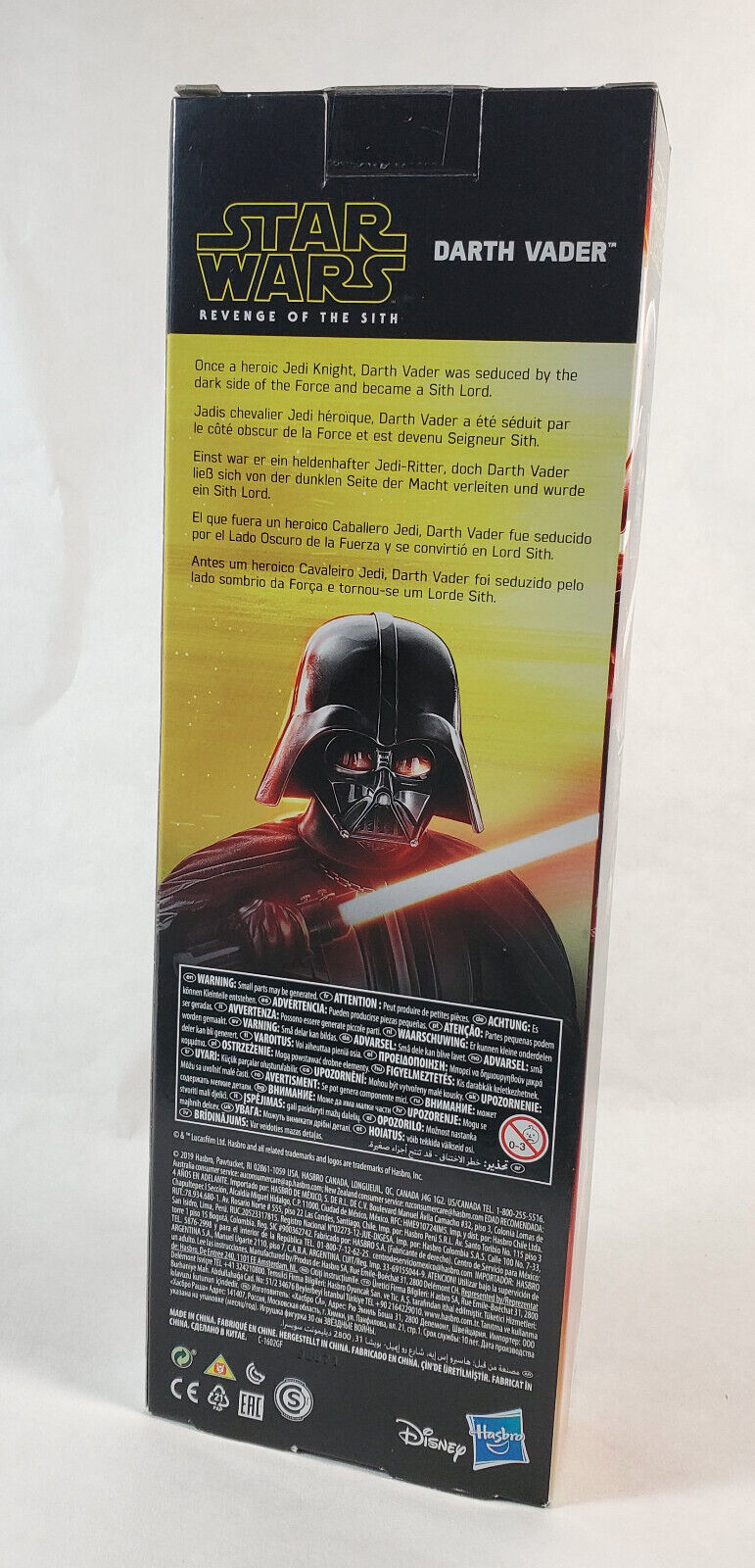 Star Wars Revenge Of The Sith - Darth Vader Hasbro 12-inch Action Figure Toy Hasbro E4049 - фотография #6