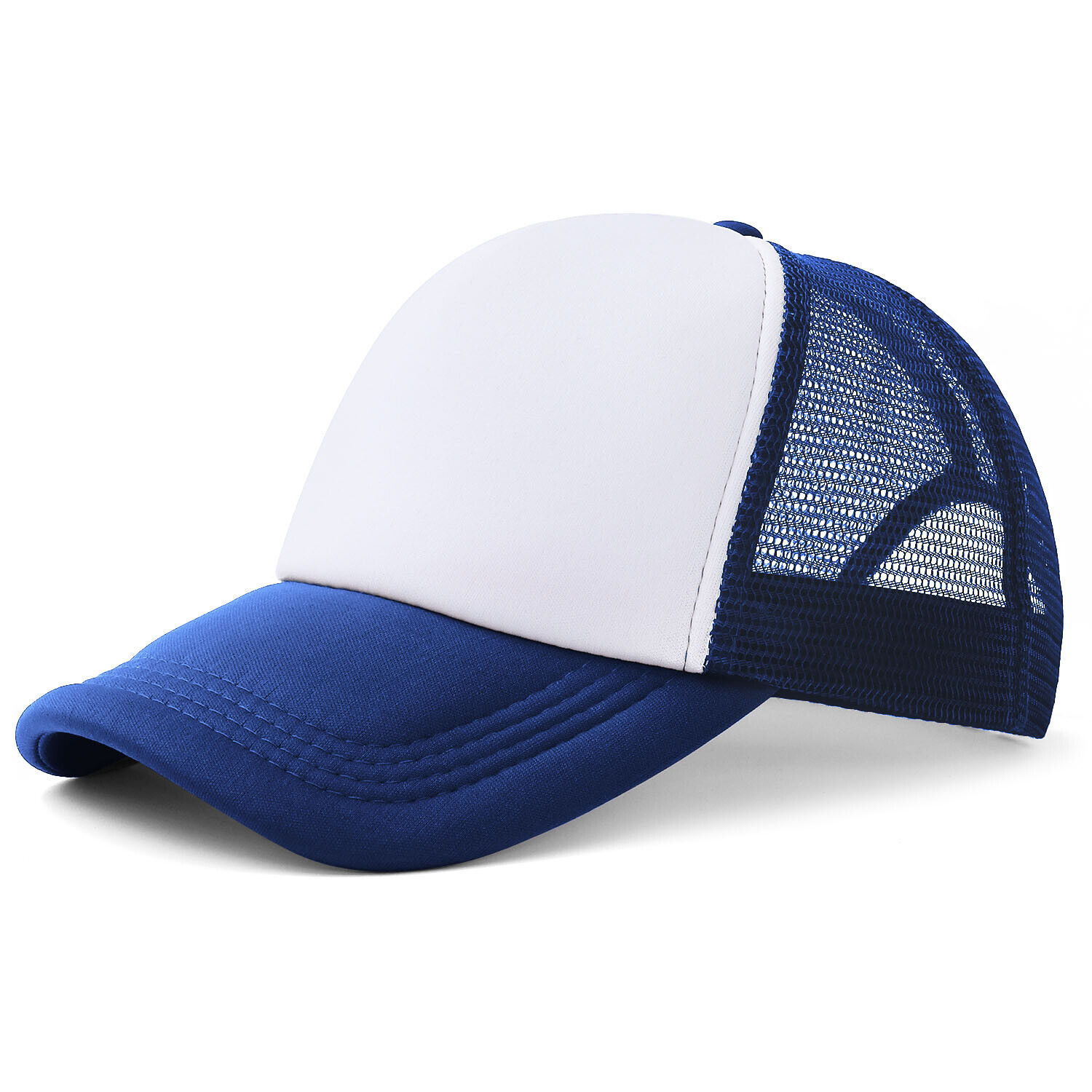 US Stock 10pcs Polyester Mesh Baseball Cap Hat Gray for Sublimation Printing QOMOLANGMA 0163002104806 - фотография #6