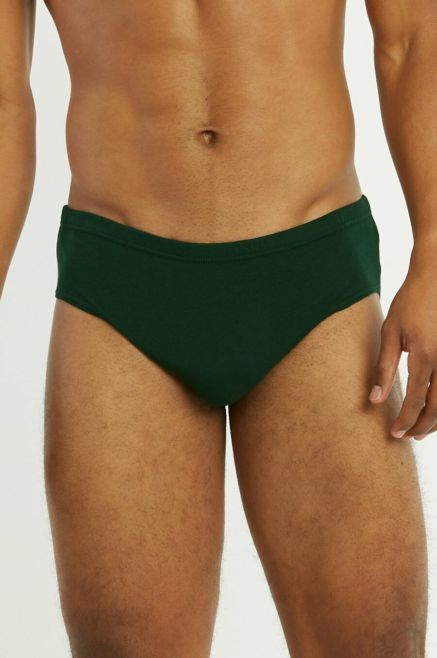 3 Pack Mens Bikinis Briefs Underwear 100% Cotton Plain Knocker Size Medium 32-34 Knocker - фотография #3